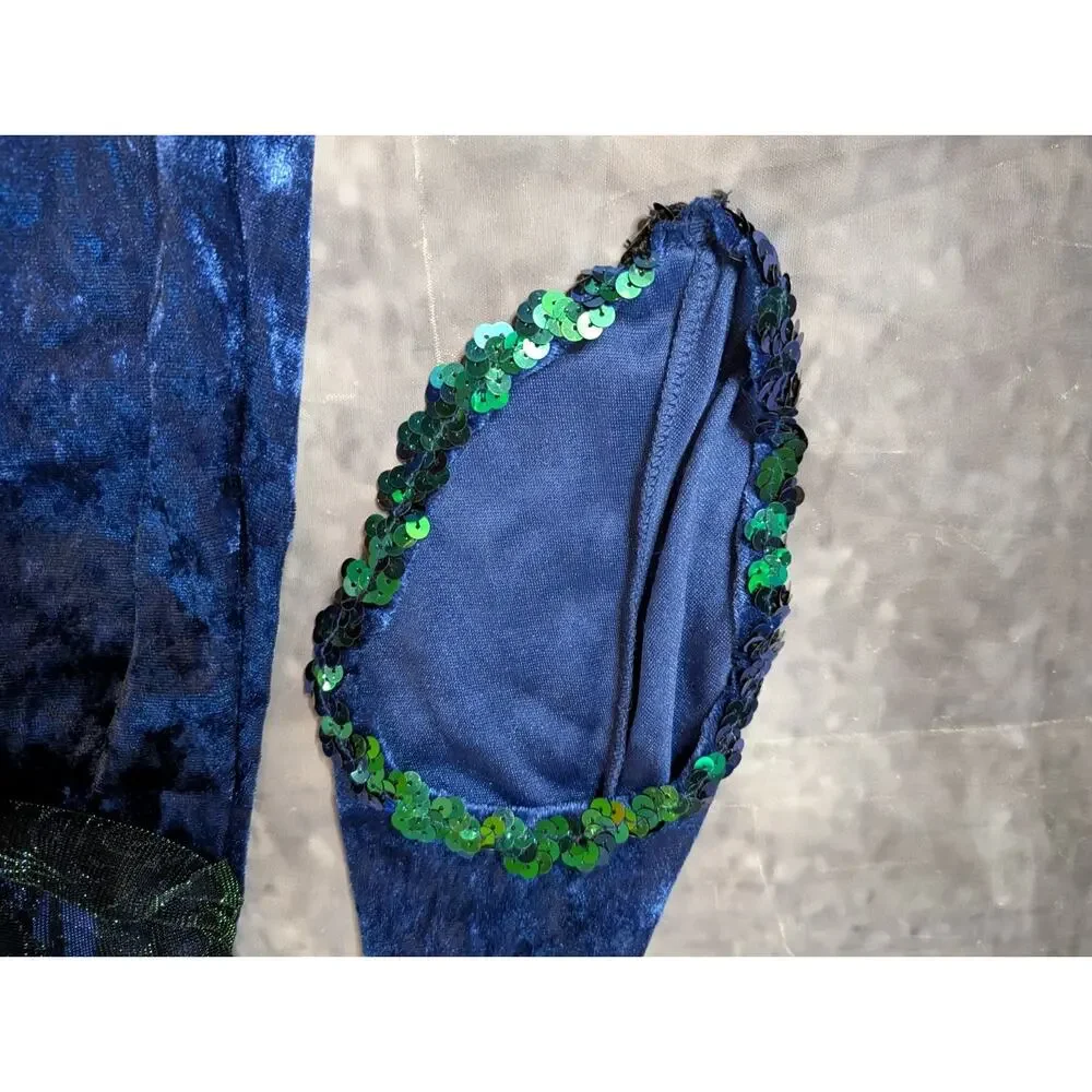 Medieval Princess Sorceress Dress Girls Child Size S 4-6x Halloween Costume